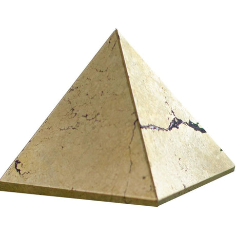 25-35 mm Gemstone Pyramid - Pyrite - Magick Magick.com