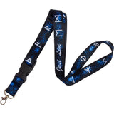 26" Inspirational Adjustable Lanyard - Runes - Magick Magick.com