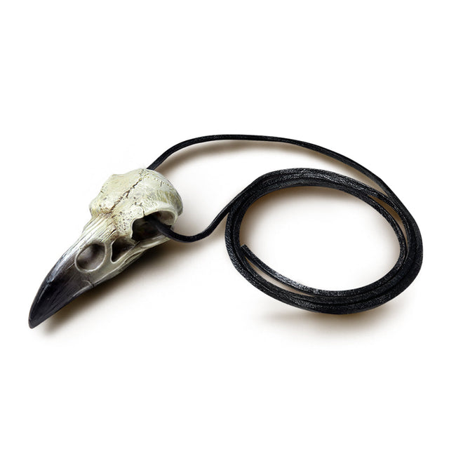 2.3" Reliquary Raven Skull - Magick Magick.com