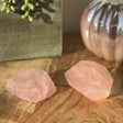 2.5-3" Rose Quartz Multiface Polygon Free Shape - Magick Magick.com