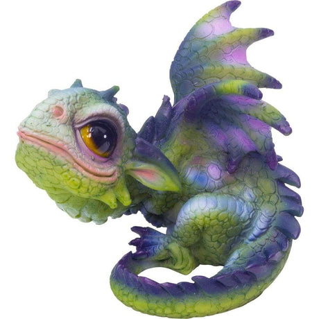 2.5" Polyresin Baby Dragon Figurine - Playing - Magick Magick.com