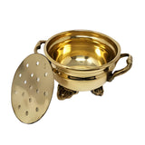 3" Brass Cauldron Burner with Screen - Magick Magick.com