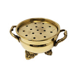 3" Brass Cauldron Burner with Screen - Magick Magick.com