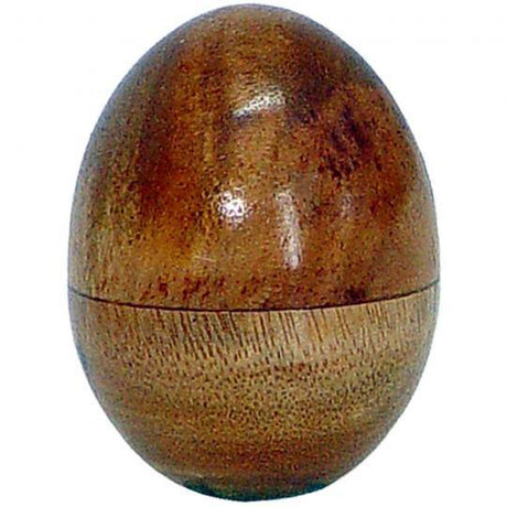 3" Wood Egg Shaker - Plain - Magick Magick.com