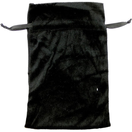 3" x 4" Unlined Velvet Bag - Black - Magick Magick.com