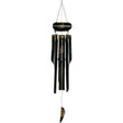 31" Bamboo Wind Chime - Dark Brown & Gold - Magick Magick.com