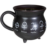 32 oz Cauldron Ceramic Porcelain Mug Soup Bowl - Alchemy - Magick Magick.com