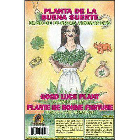 3/4 oz Aromatic Bath Herbs Good Luck Plant - Magick Magick.com