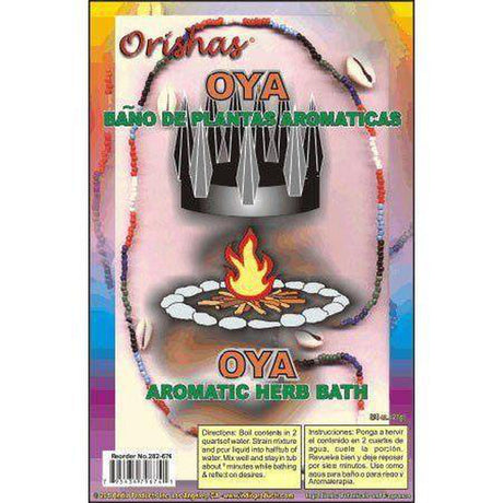 3/4 oz Orisha Aromatic Bath Herbs Oya - Magick Magick.com
