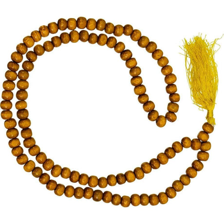 36" Mala Prayer Beads - Sandalwood - Magick Magick.com