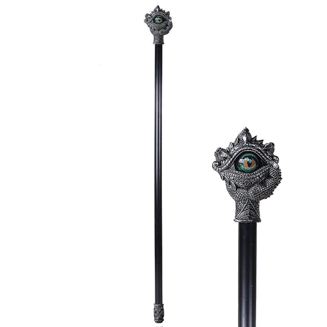 37" Walking Cane - Dragon Eye Ball - Magick Magick.com