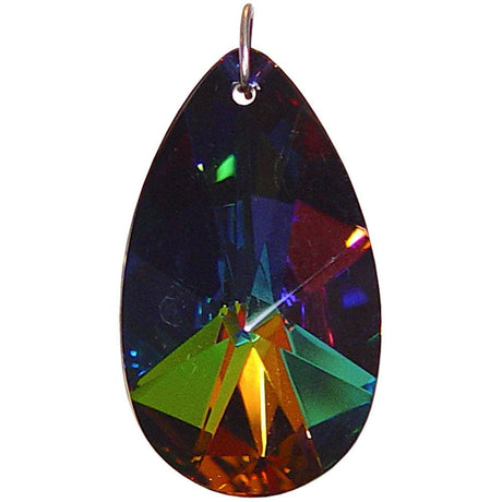 38 mm Prism Crystal - Almond Black Rainbow - Magick Magick.com