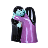 3.5" Hugging Vampires Magnetic Ceramic Salt and Pepper Shakers Set - Magick Magick.com