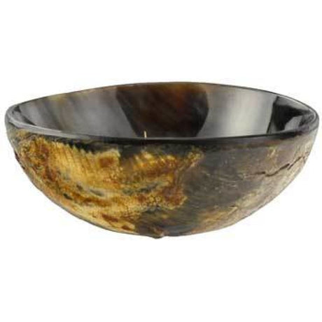 3.75" Polished Horn Ritual Bowl - Magick Magick.com