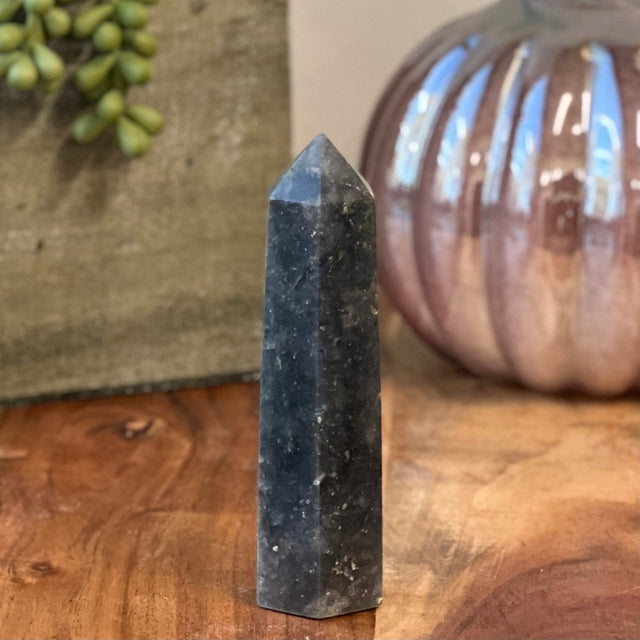 4-6" Gemstone Obelisk - Smoky Quartz with Inclusions - Magick Magick.com