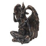 4" Baphomet Sitting Statue - Magick Magick.com