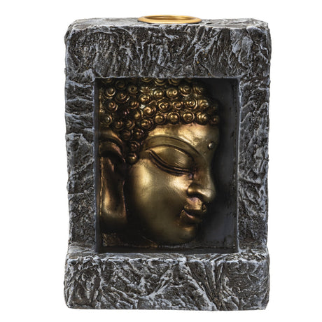 4" Buddha Head Backflow Incense Burner - Magick Magick.com