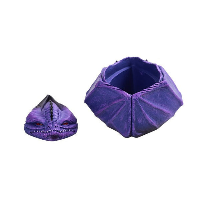 4" Dragon Display Box - Purple - Magick Magick.com