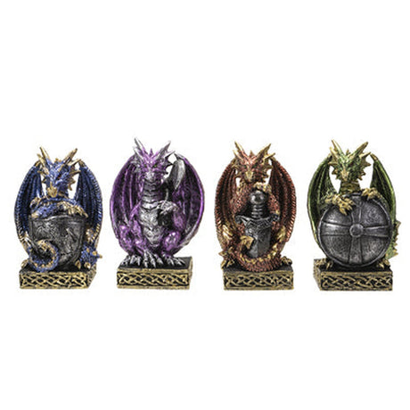 4" Dragon Statues (Set of 4) - Magick Magick.com