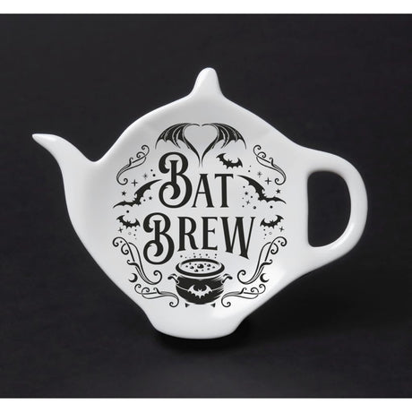 4" Tea Spoon Rest - Bat Brew - Magick Magick.com