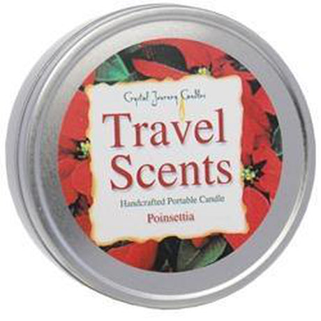 4" Travel Scent Candle - Poinsettia - Magick Magick.com