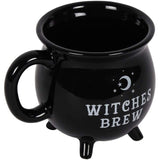 4" Witches Brew Black Ceramic Cauldron Mug - Magick Magick.com