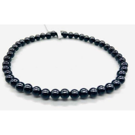 4 mm Elastic Bracelet Round Beads - Rainbow Obsidian - Magick Magick.com