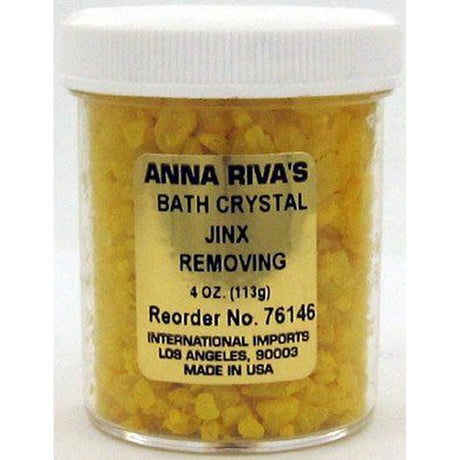 4 oz Anna Riva Bath Crystals - Jinx Removing - Magick Magick.com