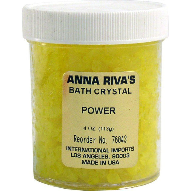 4 oz Anna Riva Bath Crystals - Power - Magick Magick.com