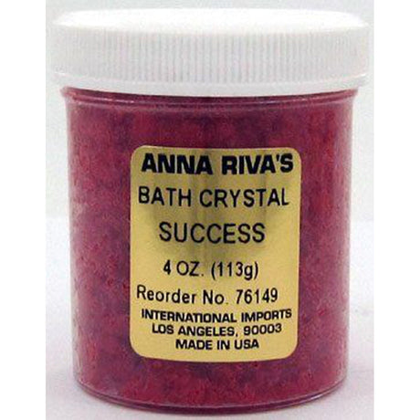 4 oz Anna Riva Bath Crystals - Success - Magick Magick.com