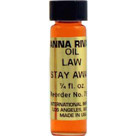 4 oz Anna Riva Oil - Law Stay Away - Magick Magick.com