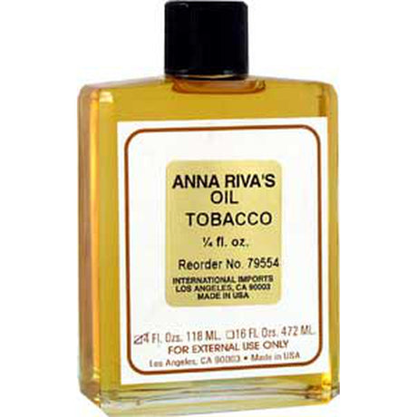4 oz Anna Riva Oil - Tobacco - Magick Magick.com