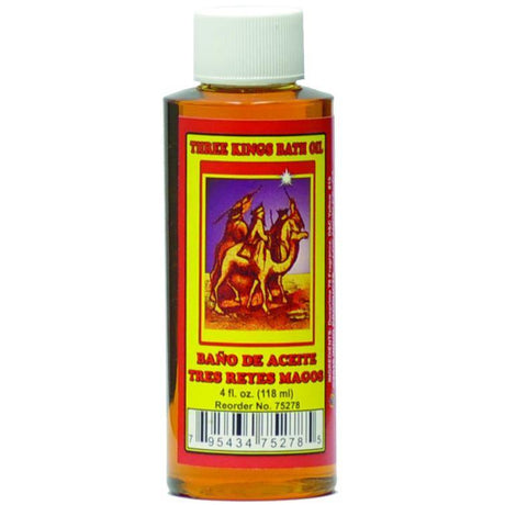 4 oz Three Kings Bath Oil - Magick Magick.com