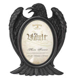 4" x 6" Black Raven Photo Frame - Magick Magick.com