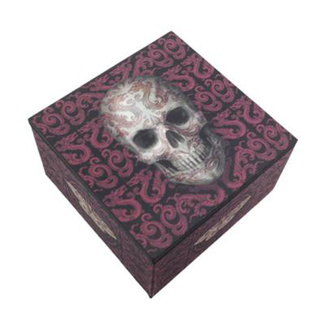 4" x 6" Dragon and Skull Display Box - Magick Magick.com