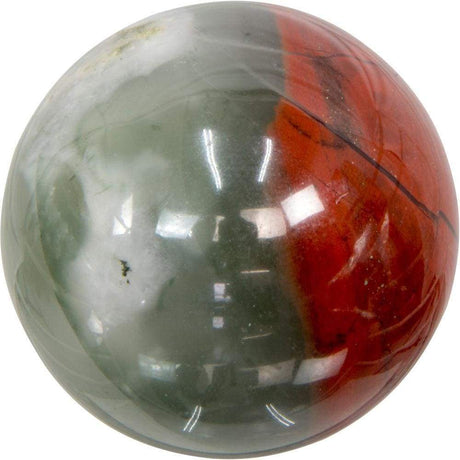 40 mm Gemstone Sphere - African Bloodstone - Magick Magick.com