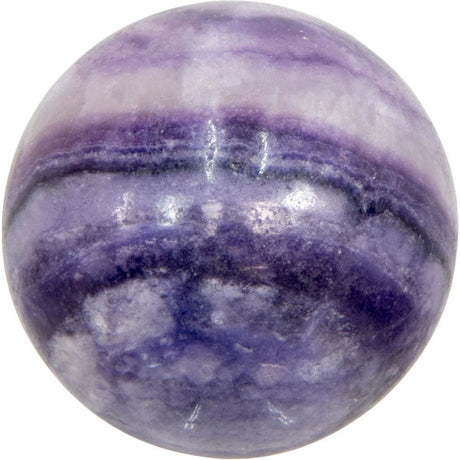 40 mm Gemstone Sphere - Rainbow Fluorite - Magick Magick.com