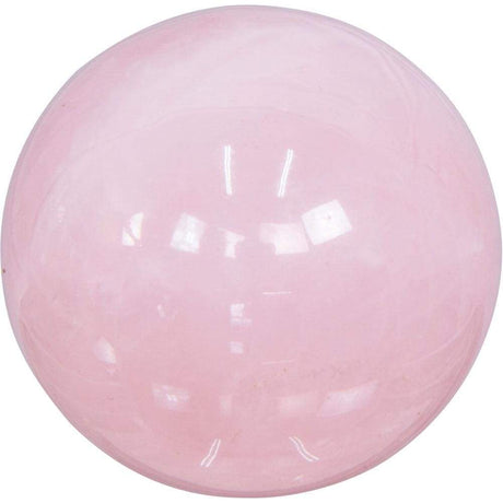 40 mm Gemstone Sphere - Rose Quartz - Magick Magick.com