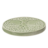 4.25" Ceramic Stick Incense Holder - Tree of Life - Magick Magick.com