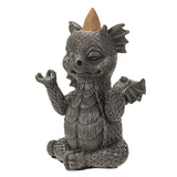 4.25" Dragon Yoga Backflow Incense Burner - Magick Magick.com