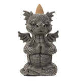 4.25" Dragon Yoga Backflow Incense Burner - Magick Magick.com