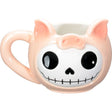 4.5" Ceramic Furrybones Mug - Bacon - Magick Magick.com