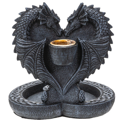4.5" Dragon Heart Backflow Incense Burner - Magick Magick.com
