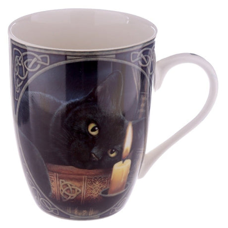 4.5" Lisa Parker Witching Hour Cat Mug - Magick Magick.com