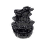 4.5" Metal Backflow Incense Burner - Waterfall - Magick Magick.com