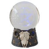 4.5" Sigil of Baphomet LED Ball - Magick Magick.com