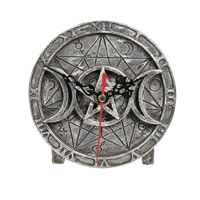 4.6" Wiccan Desk Clock - Magick Magick.com