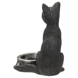 4.7" Black Cat Tealight Candle Holder - Magick Magick.com