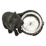 4.7" Black Cat Tealight Candle Holder - Magick Magick.com