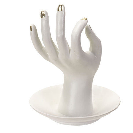4.7" Palmistry Hand Ring Holder - Magick Magick.com